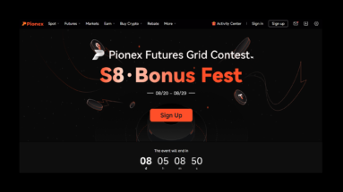 Pionex future grid bonus s8